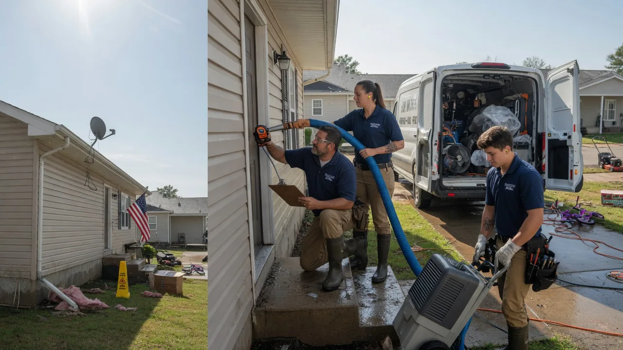Ceiling Water Damage Restoration in New Iberia, LA near me